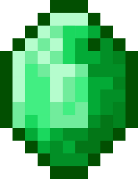 File:Minecraft-emerald.png