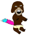 >BOBO WILL ALWAYS BE A MONKEY AND WILL NEVER BE A BEAR >- Original creator